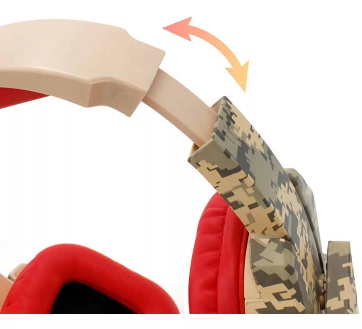 Diadema Gamer Camuflado