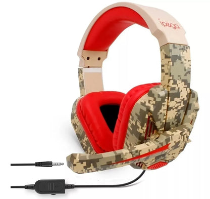 Diadema Gamer Camuflado