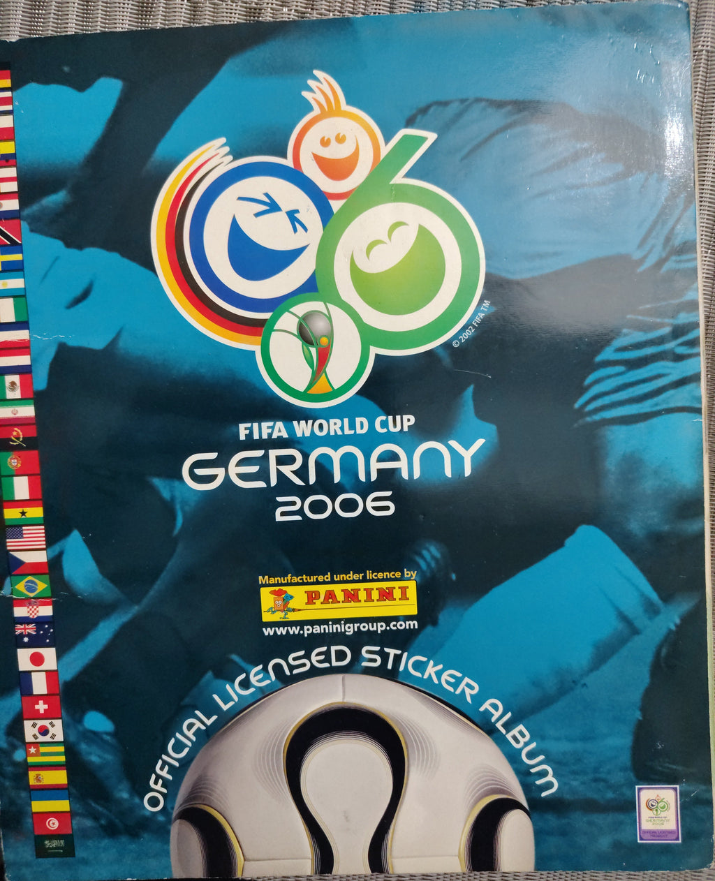Álbum de Láminas Incompleto (Casi Lleno) – Mundial Alemania 2006 – Artículo de Colección Panini / Segunda Mano
