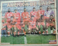 Póster de Periódico Vintage (1997) – Equipo América de Cali – Memorabilia Deportiva de Segunda Mano