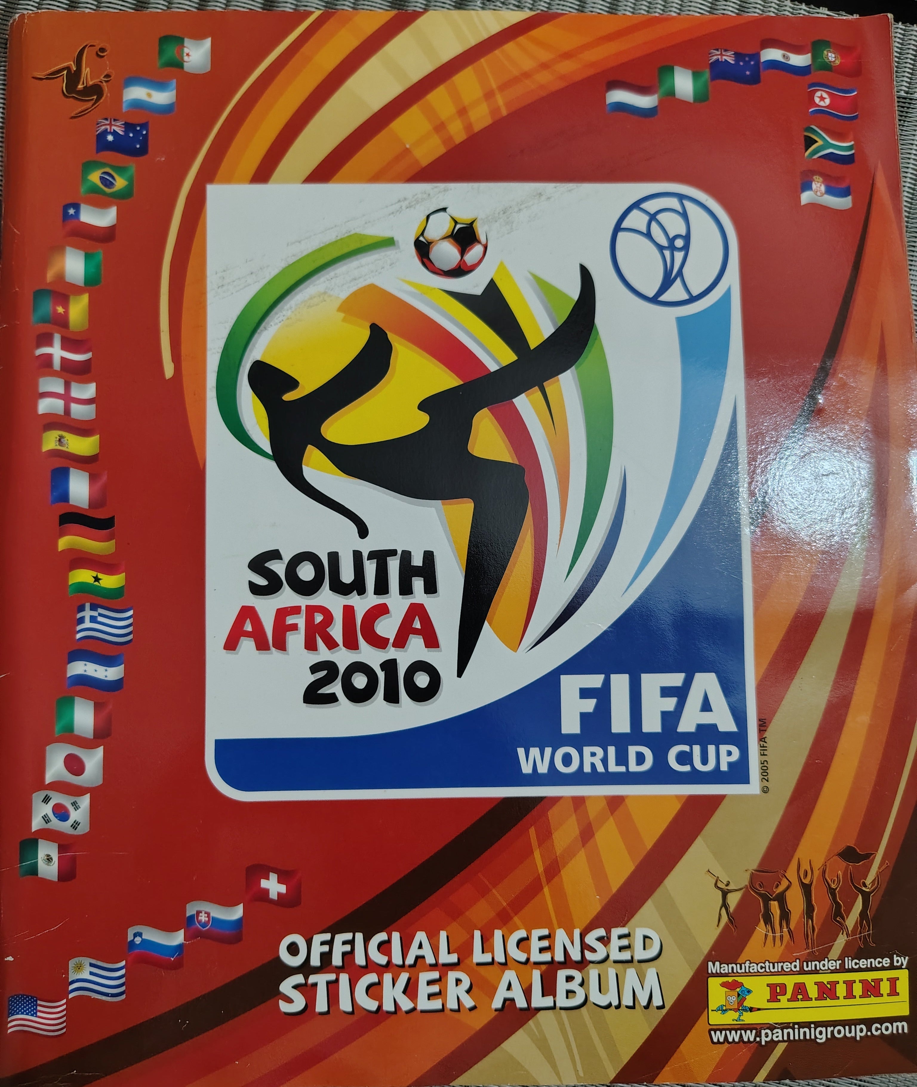 Álbum Panini Mundial Sudáfrica 2010 COMPLETO Original FIFA Colección