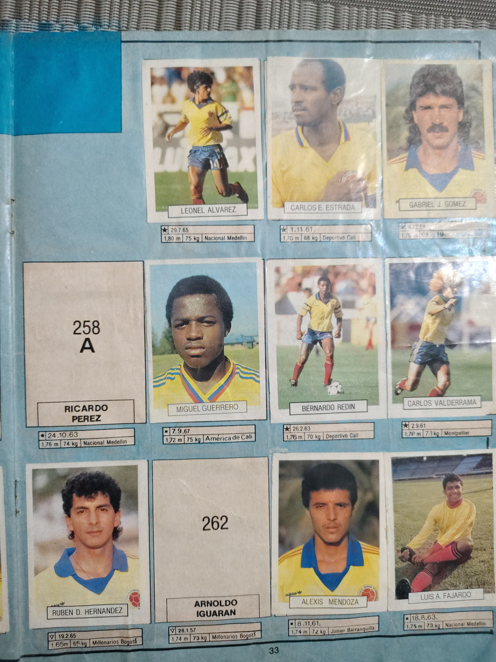 Álbum Copa Mundo Italia 90 vintage para colección / repuestos ⚽📘