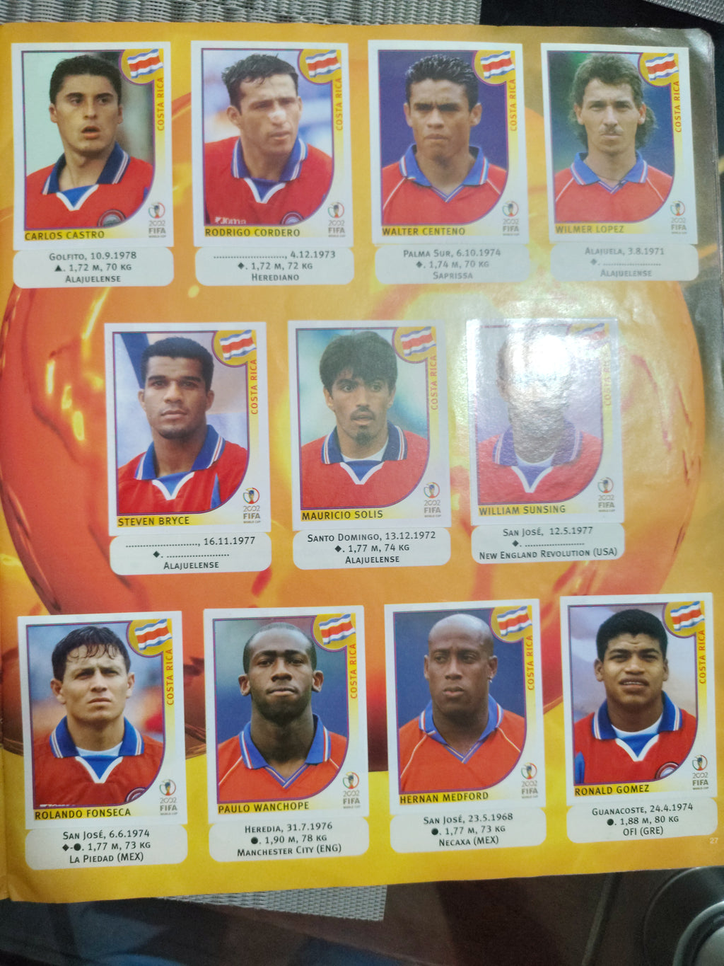 Álbum Panini Mundial Corea Japón 2002 COMPLETO Original FIFA Colección