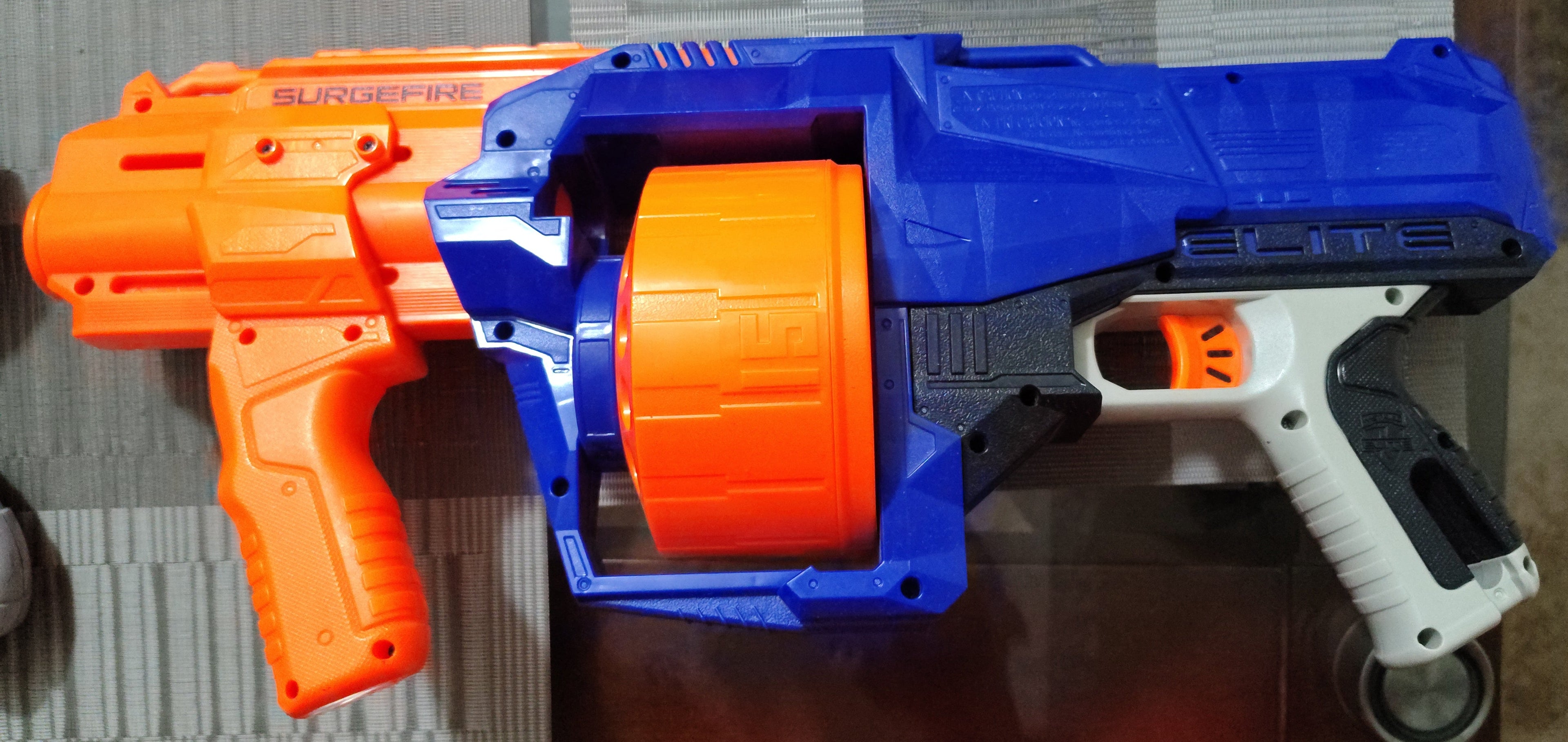 Lote de 3 Lanzadores de Dardos Foam Vintage Hasbro/Nerf – Para Reparación o Colección