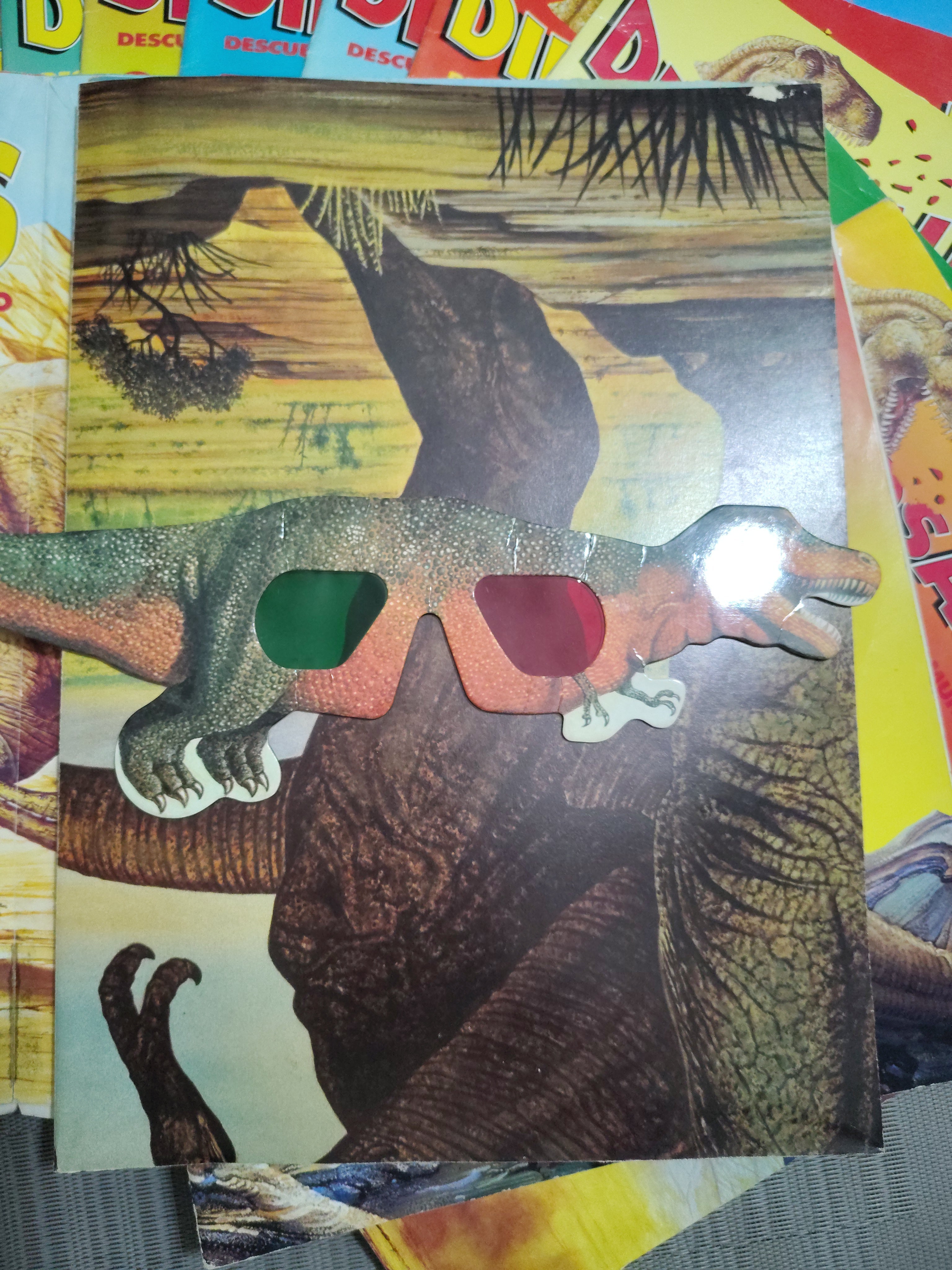 Colección Dinosaurios Planeta DeAgostini #1 al 13 Completa + Gafas 3D + Afiche