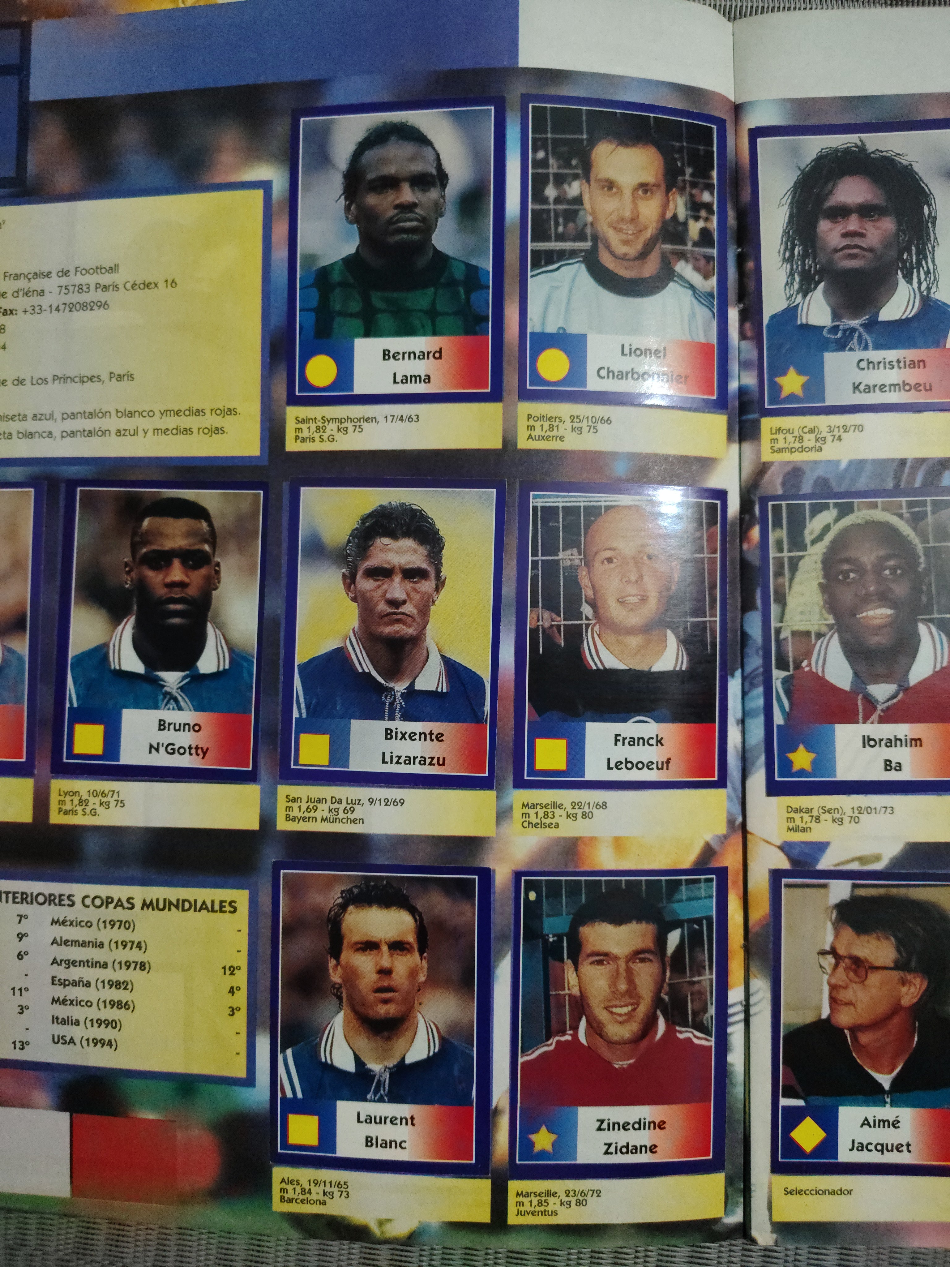 Álbum Mundial Francia 98 casi completo + revista Don Balón 98 ⚽🔥