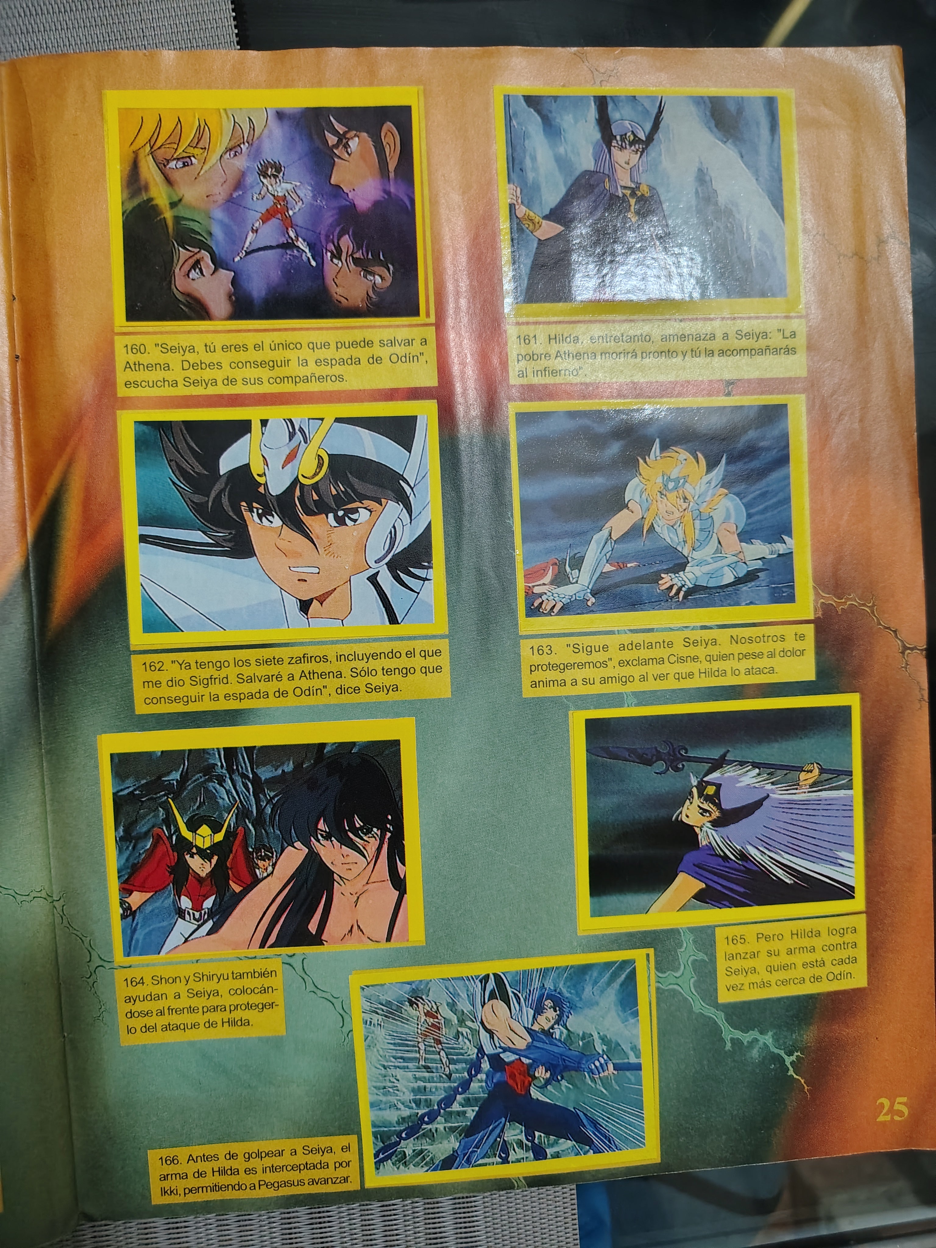 Álbum completo Caballeros del Zodiaco 2 vintage original ⚡📘