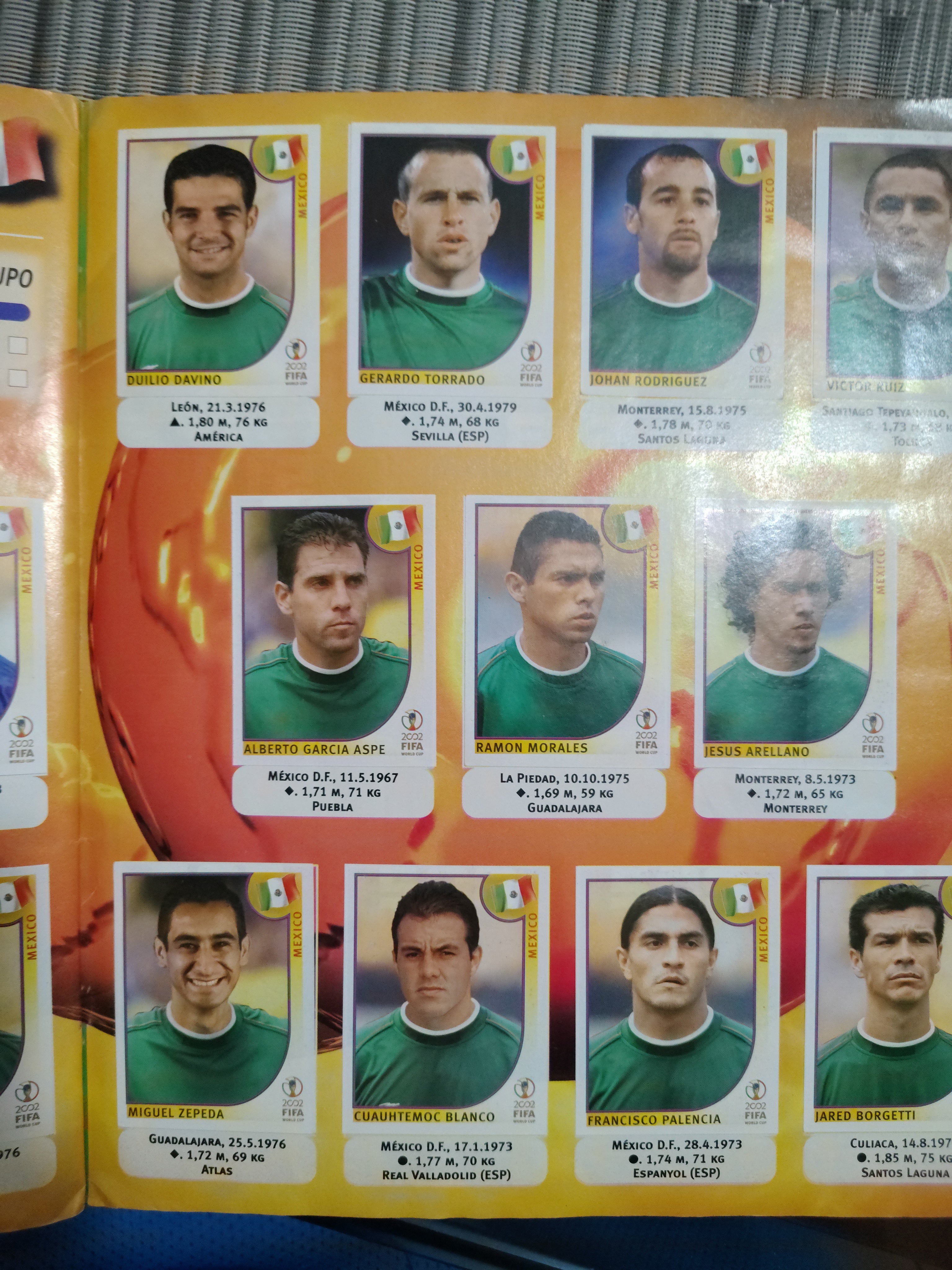 Álbum Panini Mundial Corea Japón 2002 COMPLETO Original FIFA Colección
