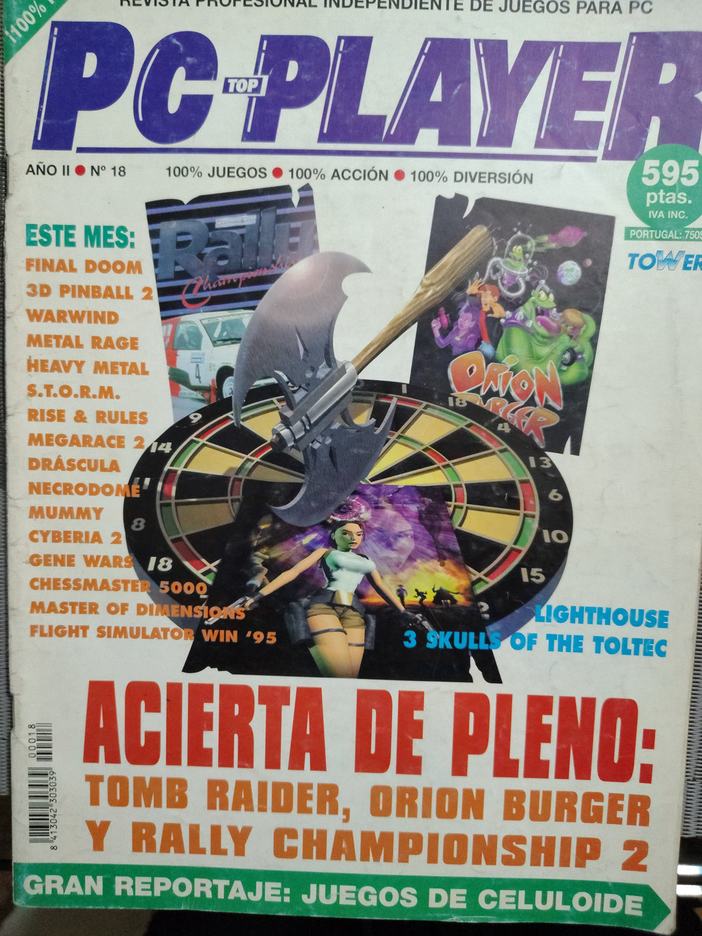 Lote de Revistas Gamer Retro (Años 90s/2000s) – PC Player, Hobby Consolas y Más – Artículos de Segunda Mano