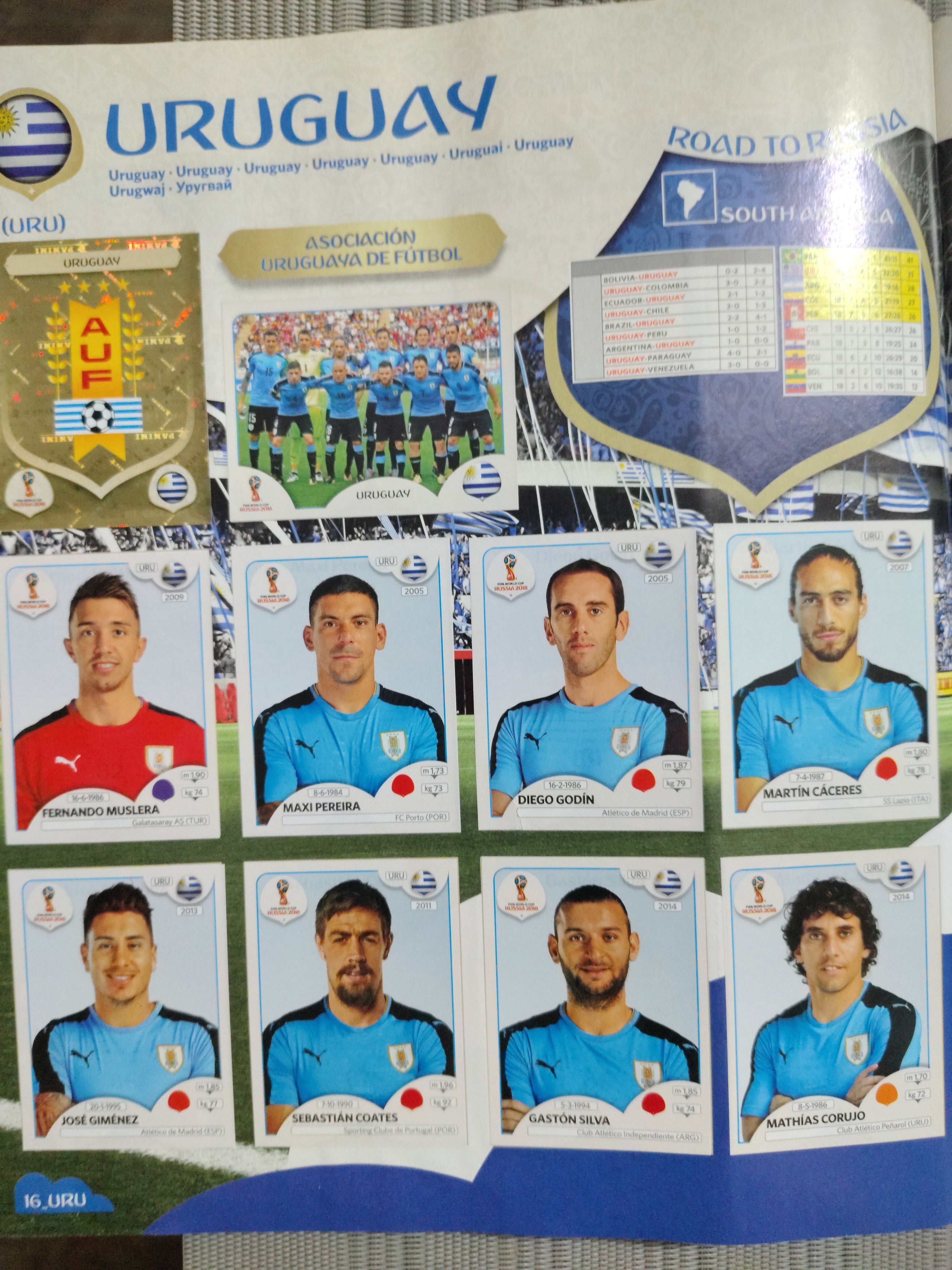 Álbum de Láminas Completo (100% Lleno) – Mundial Rusia 2018 (Ed. Colombia) – Artículo de Colección Panini / Segunda Mano