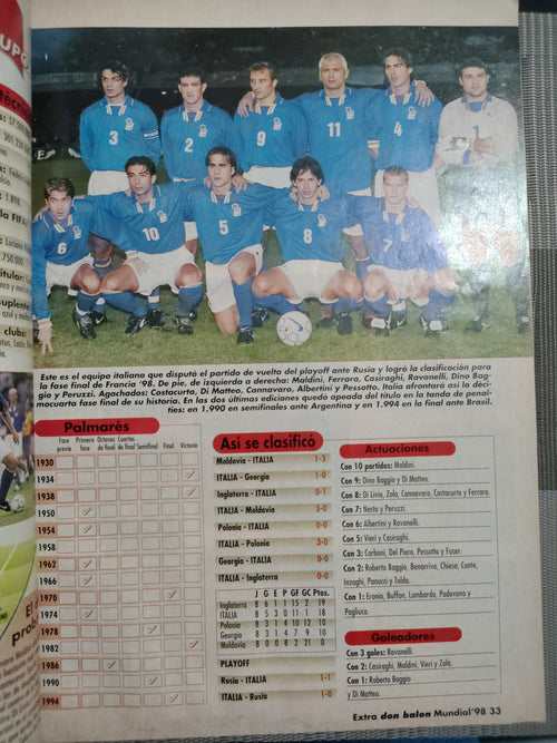 Álbum Mundial Francia 98 casi completo + revista Don Balón 98 ⚽🔥
