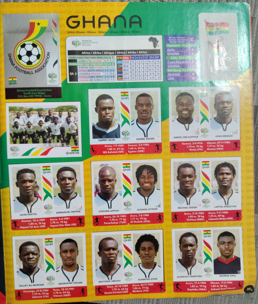 Álbum de Láminas Incompleto (Casi Lleno) – Mundial Alemania 2006 – Artículo de Colección Panini / Segunda Mano