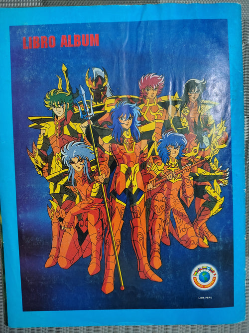 Álbum completo Caballeros del Zodiaco 2 vintage original ⚡📘