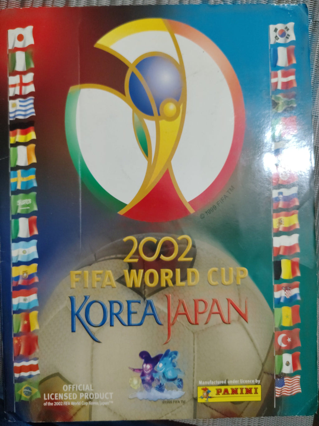 Álbum Panini Mundial Corea Japón 2002 COMPLETO Original FIFA Colección