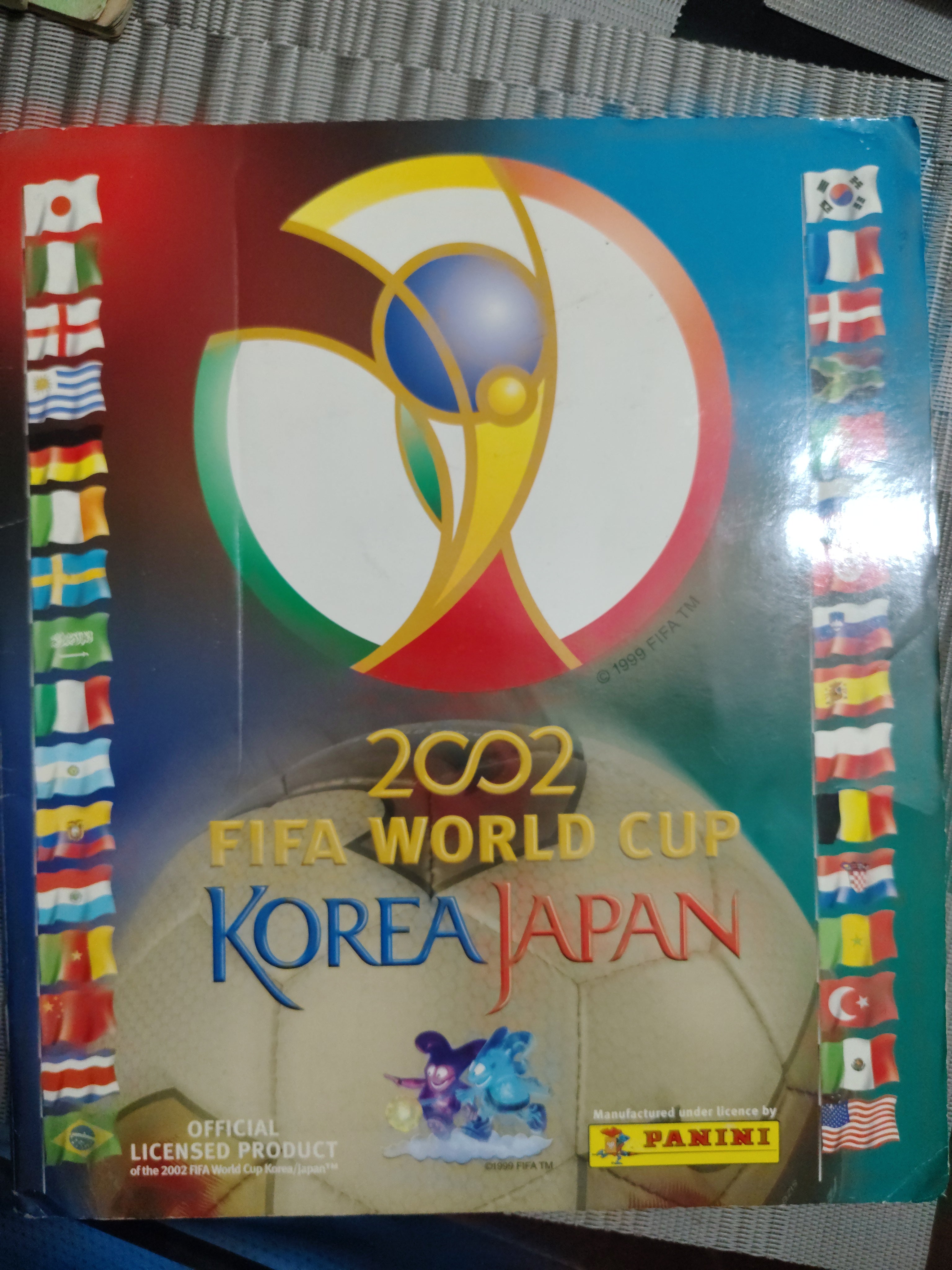 Álbum Panini Mundial Corea Japón 2002 COMPLETO Original FIFA Colección