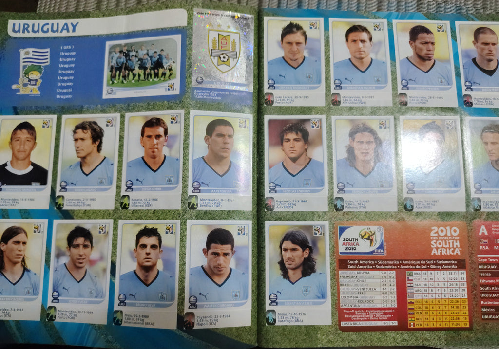 Álbum Panini Mundial Sudáfrica 2010 COMPLETO Original FIFA Colección