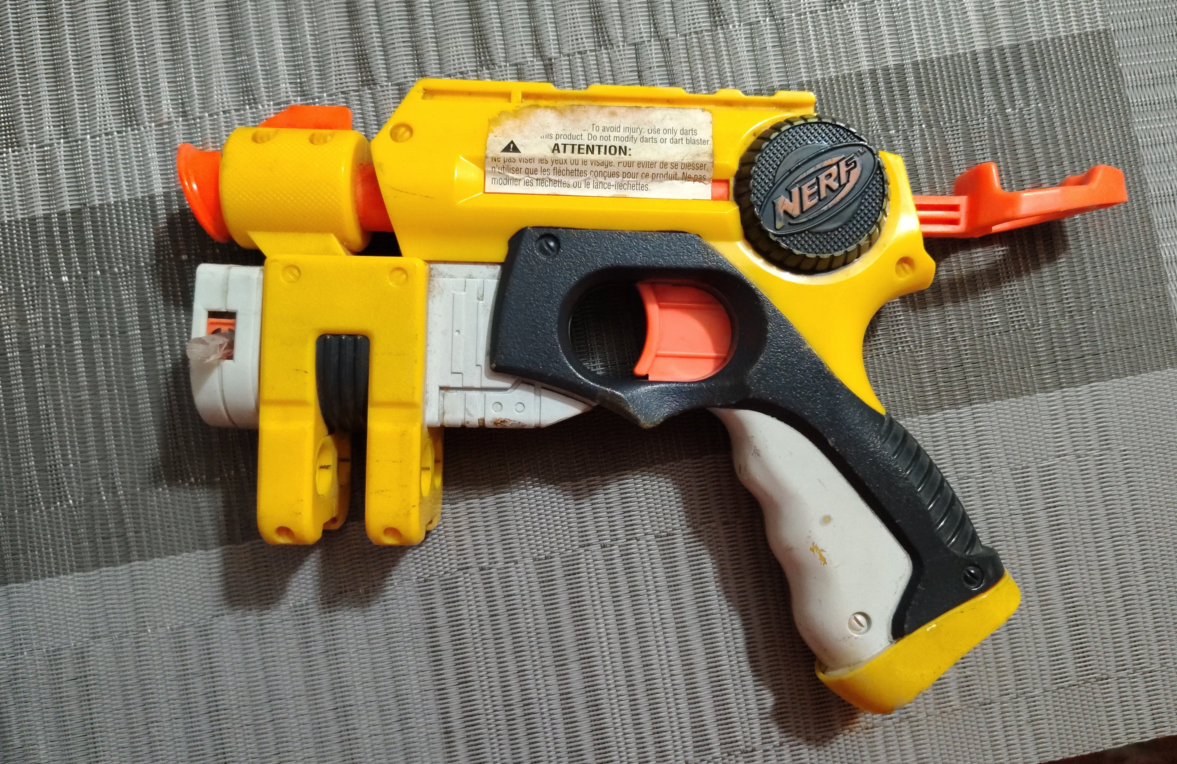 Lote de 3 Lanzadores de Dardos Foam Vintage Hasbro/Nerf – Para Reparación o Colección