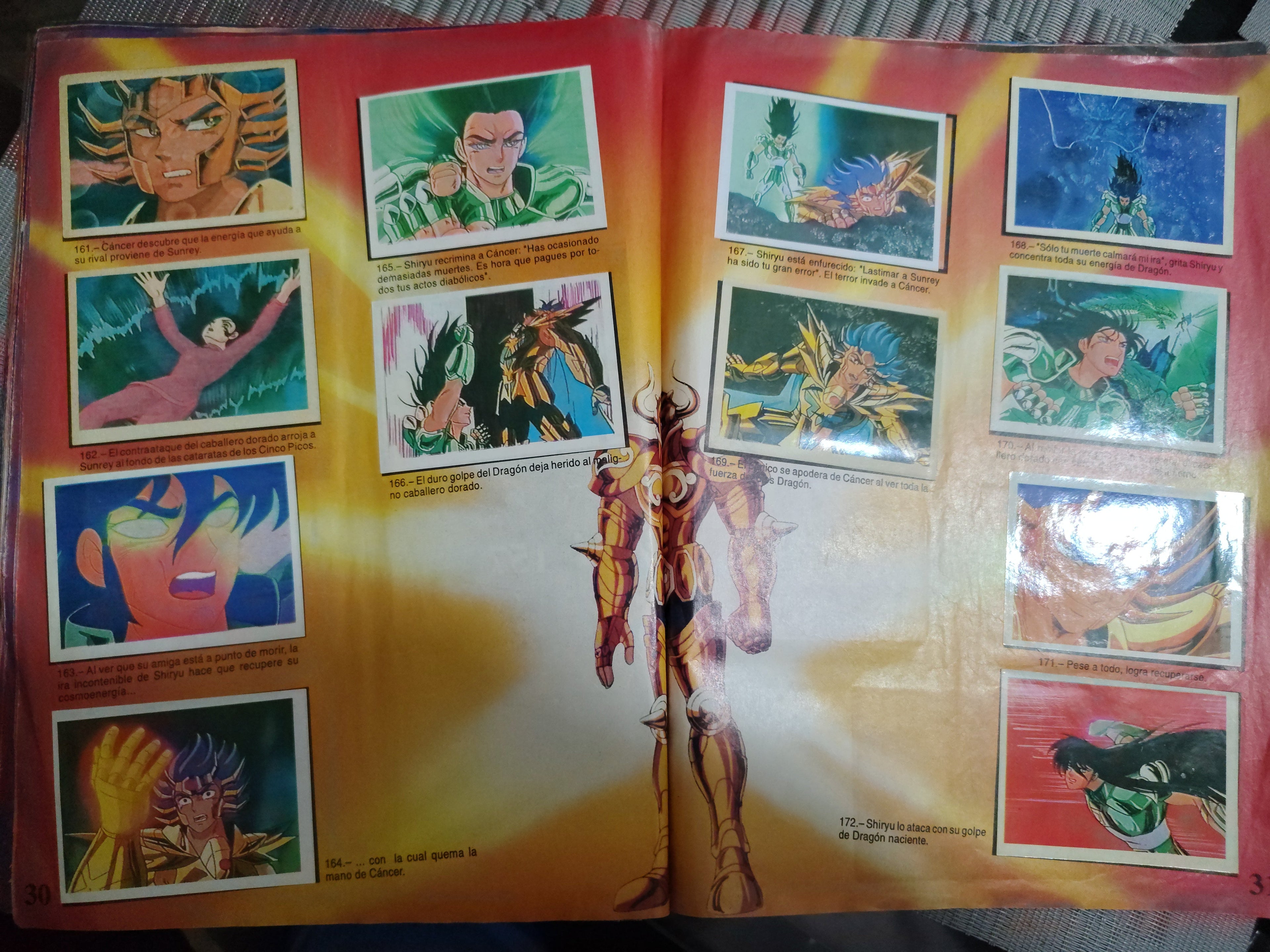 Álbum Caballeros del Zodiaco Original Editorial Navarrete Vintage Saint Seiya Colección