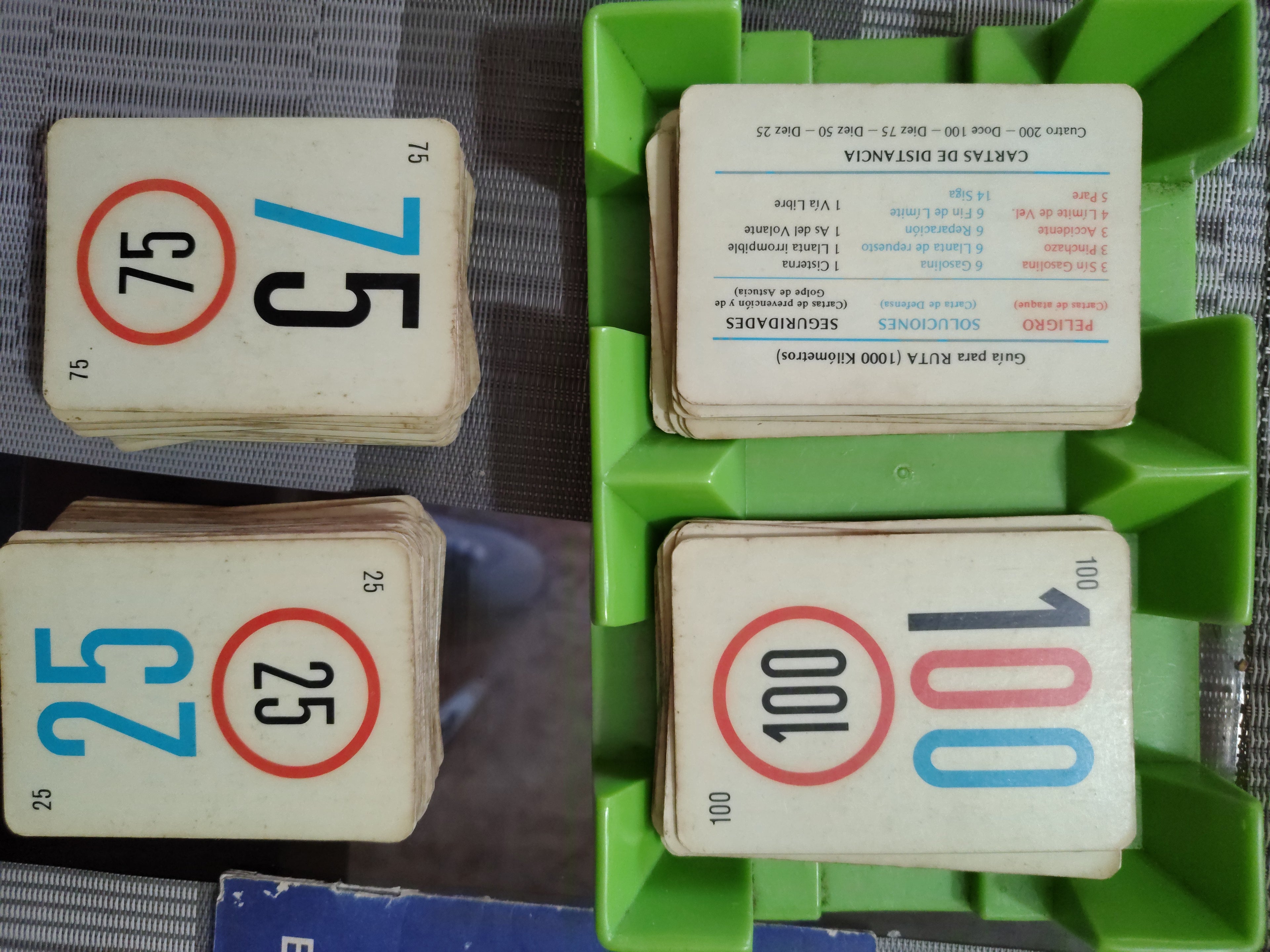 Juego de Mesa Tura Vintage Editorial Colina Completo con 108 Cartas y Manual Original